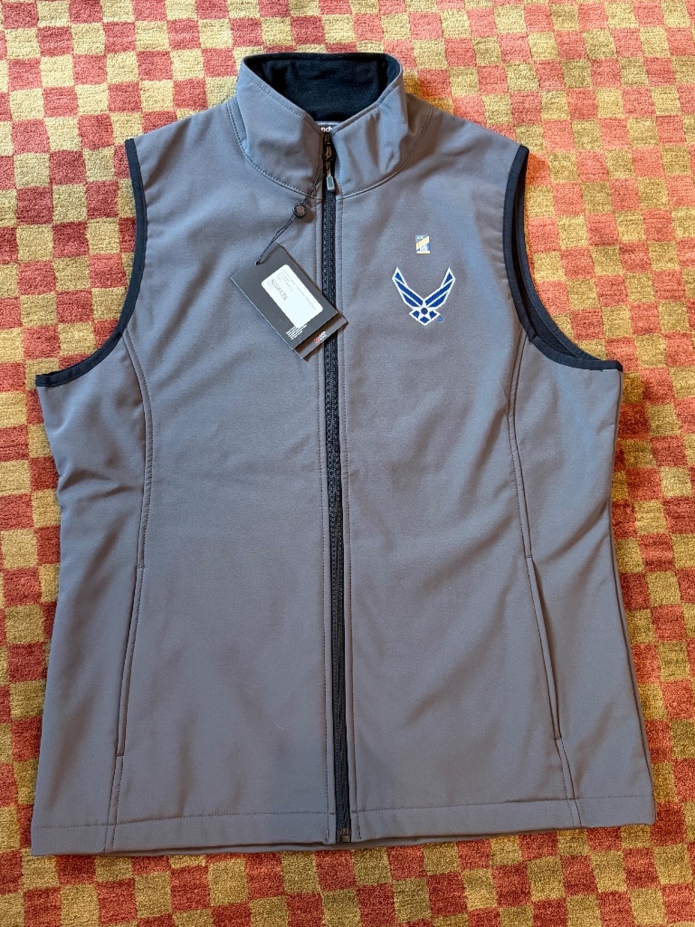 NWT Ladies Air Force Soft-shell Vest
